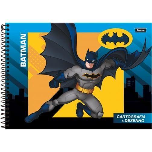 Imagem de Caderno Cartografia C/D 80 Folhas Batman Foroni