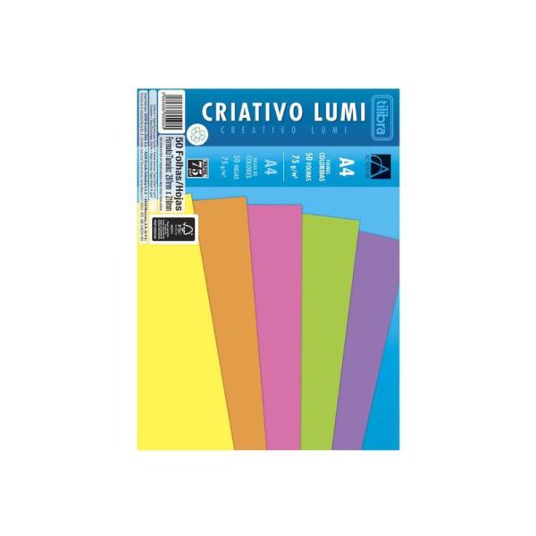 Imagem de Caderno colado criativo A4 - Académie Lumi - 75 g, 50 Fls