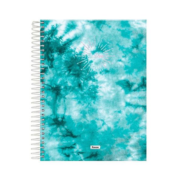 Imagem de Caderno Colegial 10x1 160 Fls C.D. Foroni - Tie Dye 5