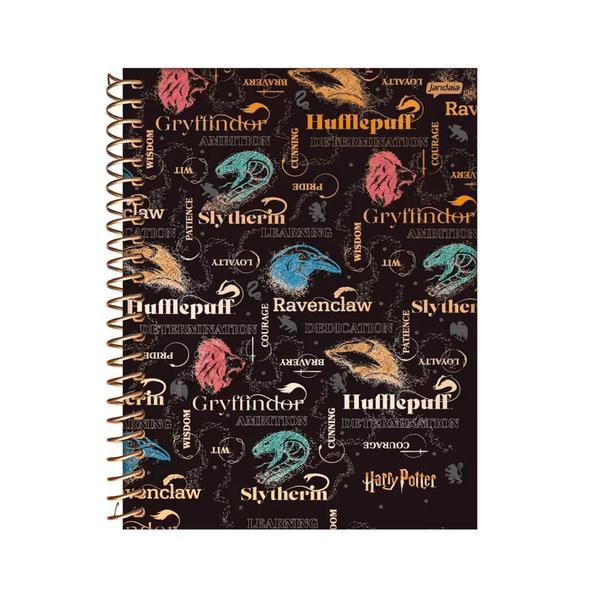 Imagem de Caderno Colegial 10x1 160 Fls C.D. Jandaia - Harry Potter 6