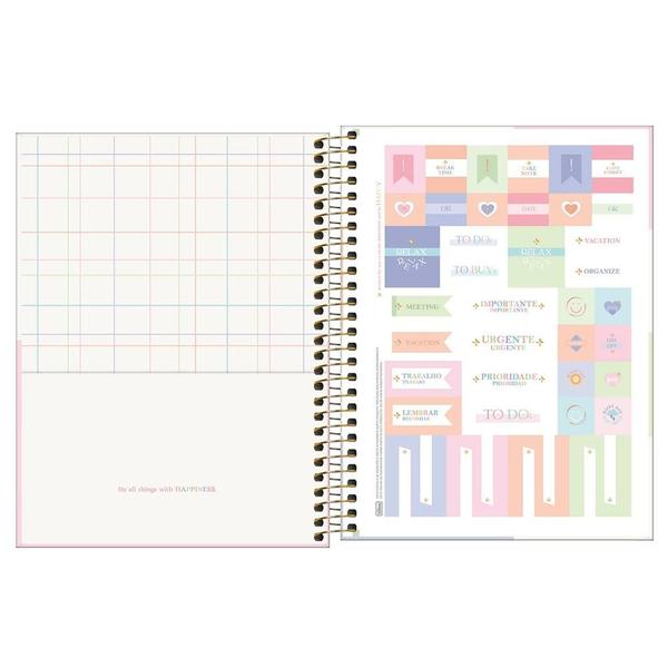 Imagem de Caderno Colegial 10x1 160 Fls C.D. Tilibra - Happy 2