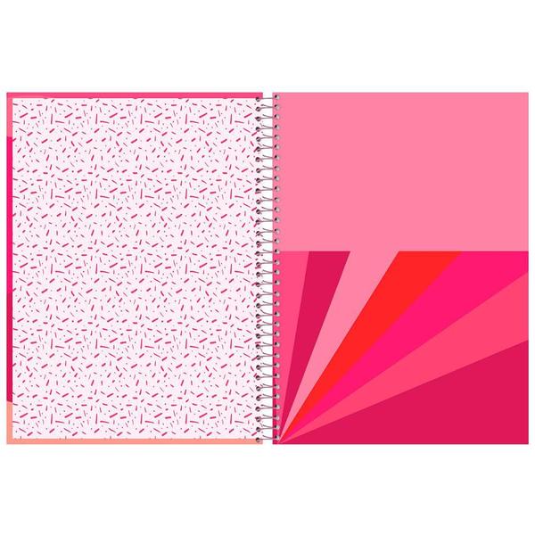 Imagem de Caderno Colegial 1x1 80 Fls C.D. Foroni - Pink Power 2