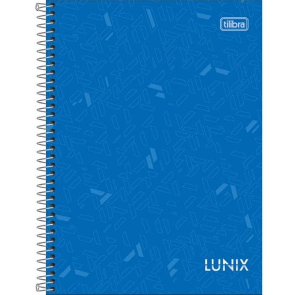 Imagem de Caderno Colegial Espiral Capa Dura 10 Matérias - 160 Folhas - Lunix - Tilibra