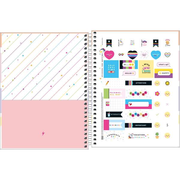 Imagem de Caderno Colegial HAPPY COLORS 1 matéria 80fls - TILIBRA