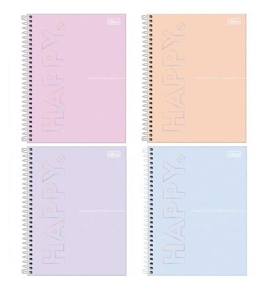 Imagem de Caderno Colegial Happy TILIBRA 80F