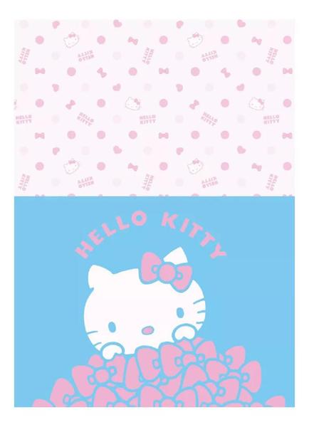 Imagem de Caderno Colegial Hello Kitty 1 Matéria Capa Dura Spiral 80 Folhas