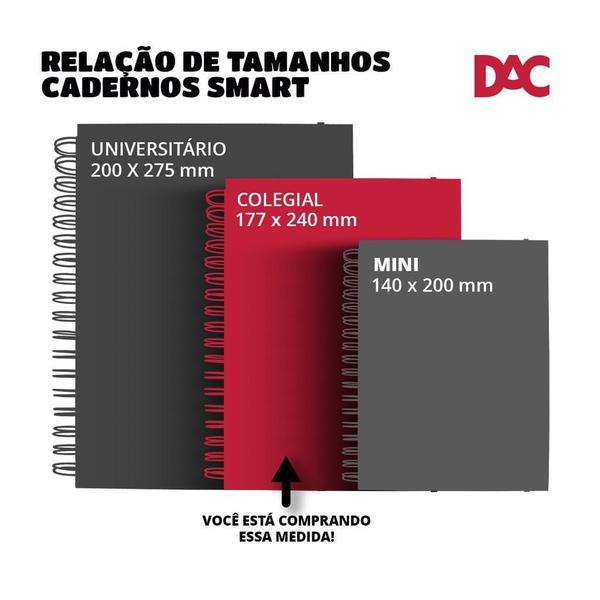 Imagem de Caderno Colegial Inteligente Stitch 10 Div 80 Fls Dac