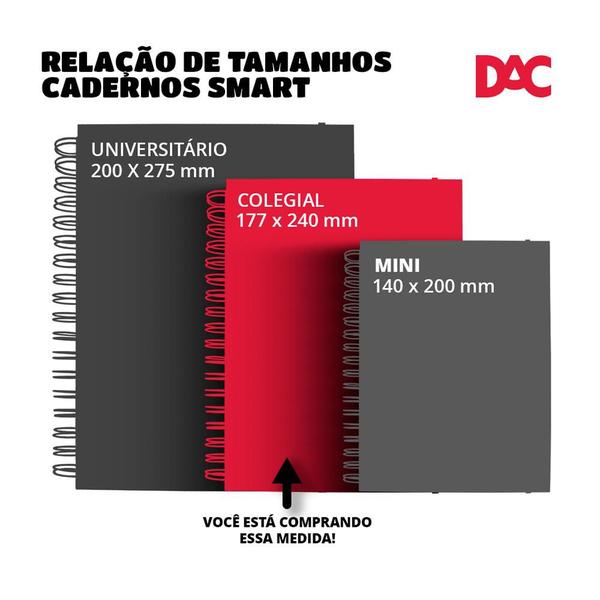 Imagem de Caderno Colegial Smart 80 Fls. C.D. Dac - Enjoy 1