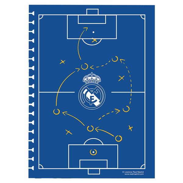 Imagem de Caderno Colegial Smart Real Madrid 10 Div 80 Fls