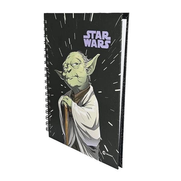 Imagem de Caderno Colegial Star Wars com 80 Folhas - Capa Dura