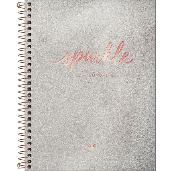 Imagem de Caderno Colegial Tilibra Cambridge Shine Pontilhado 80 Fls Espiral 304468