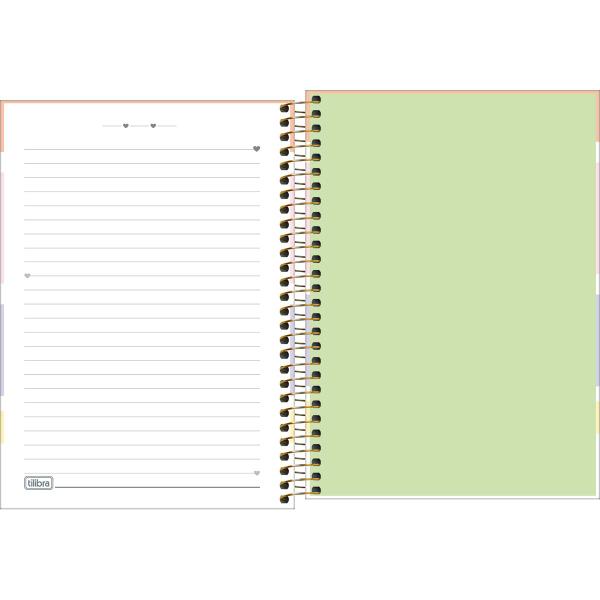 Imagem de Caderno Colegial TILIBRA Happy Color 80 folhas