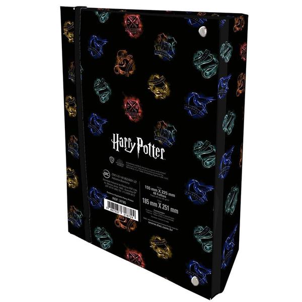 Imagem de Caderno College Argolado Dac Harry Potter 48 Folhas