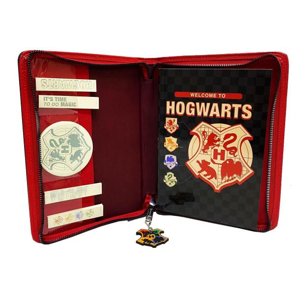 Imagem de Caderno Com Pasta Hogwarts Harry Potter - Zona Criativa