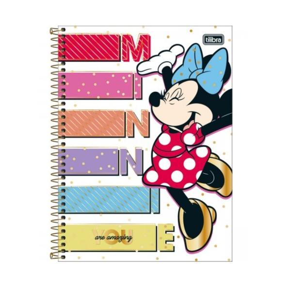 Imagem de Caderno Connect Minnie Mouse 80 Folhas - Tilibra