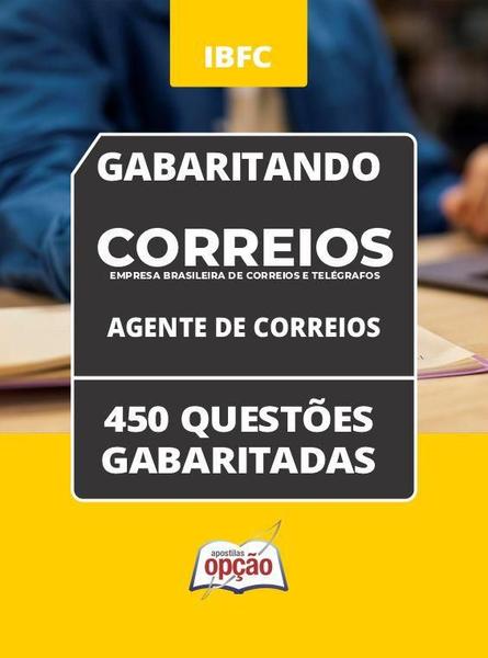 Imagem de Caderno CORREIOS - Agente de Correios - 450 Questões Gabaritadas