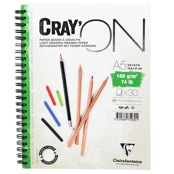 Imagem de Caderno Crayon ON A5 30 Folhas Clairefontaine