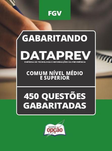 Imagem de Caderno Dataprev 2024 Comum Nível Médio E Superior 450