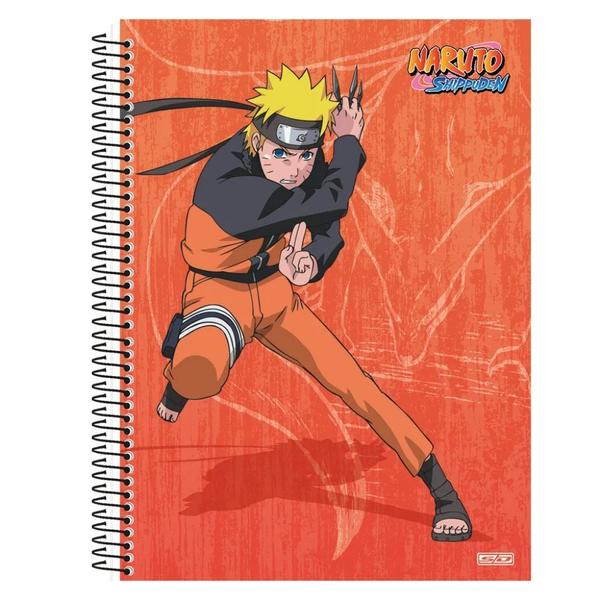 Imagem de Caderno De 10 Materias Naruto 240fls Cd