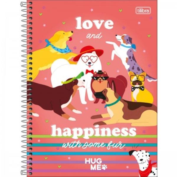 Imagem de Caderno De 20 Materias Feminino Hug Me 320fls Capas Sortidas