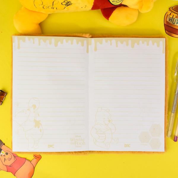 Imagem de Caderno De Anotações 80F Ursinho Pooh Pelúcia Disney Dac