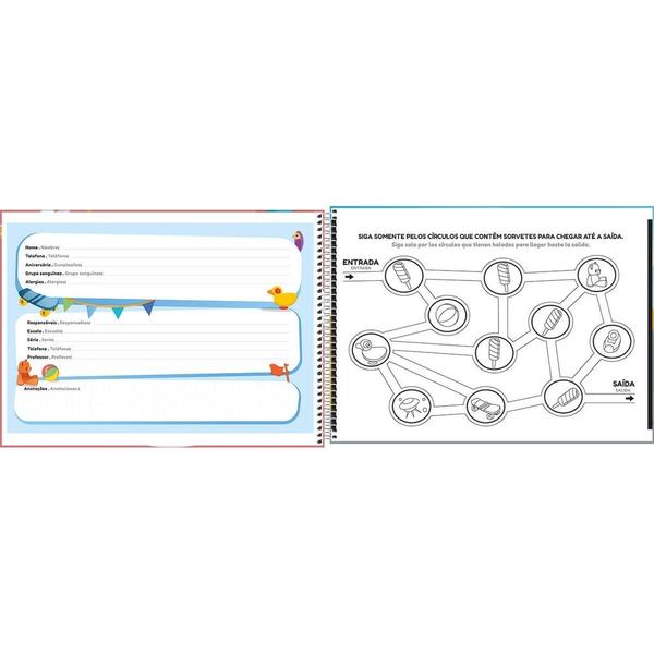 Imagem de Caderno de Cartografia e Desenho Sapeca - Piscina - Tilibra