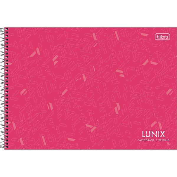 Imagem de Caderno de Desenho e Cartográfia CD Lunix 60 Folhas Tilibra