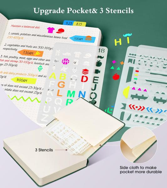 Imagem de Caderno de diário Ansopu Dotted A5 360 páginas em material sintético