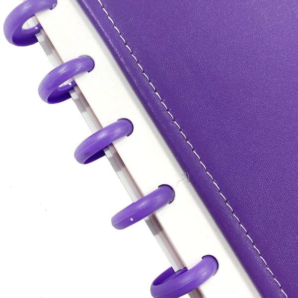 Imagem de Caderno de Disco Colegial 80 Folhas Roxo - Win Paper