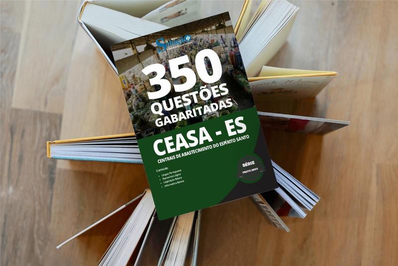 Imagem de Caderno De es Ceasa Es 2024 - Questões Gabaritadas