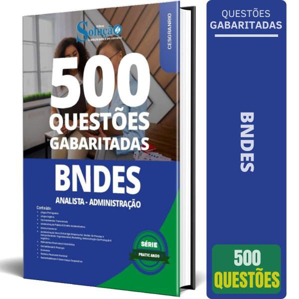 Imagem de Caderno De Questões Bndes 2024 - Analista - Administração