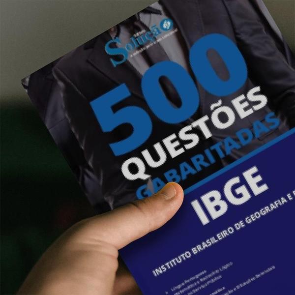 Imagem de Caderno De Questões Ibge - Questões Gabaritadas