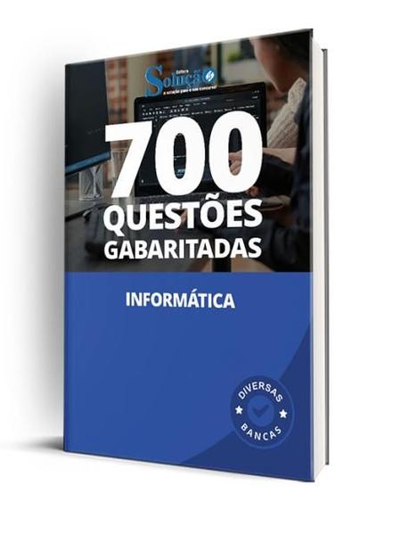 Imagem de Caderno de Questões Informática - 700 Questões Gabaritadas