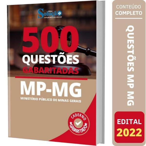 Imagem de Caderno De Questões Mp-Mg - Questões Gabaritadas