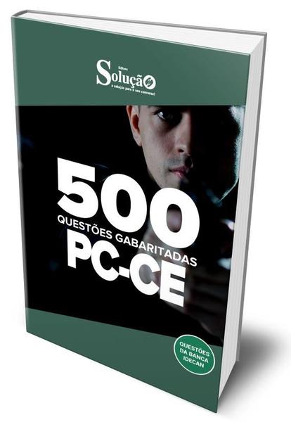 Imagem de Caderno de Questões PC-CE - 500 Questões Gabaritadas