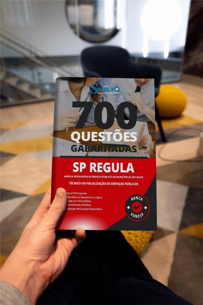 Imagem de Caderno De Questões Sp Regula 2023 - Técnico Em Fiscalização