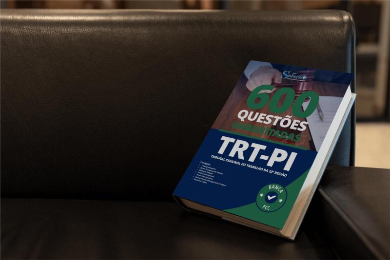 Imagem de Caderno De Questões Trt Pi - Questões Gabaritadas