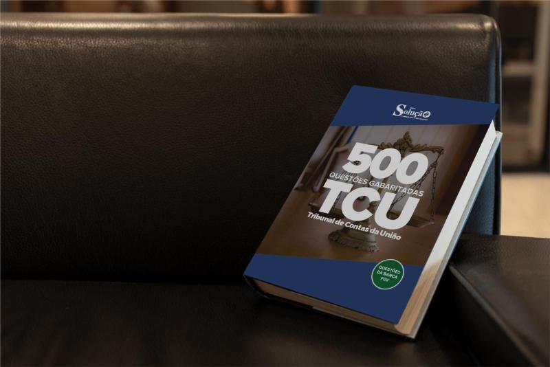 Caderno De Testes Concurso Tcu - Tribunal De Contas Da União - Editora Solucao Imagem de Caderno De Testes Concurso Tcu - Tribunal De Contas Da União