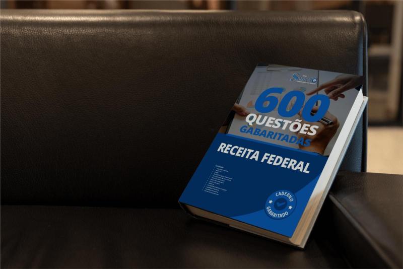 Imagem de Caderno De Testes Receita Federal - Questões Gabaritadas