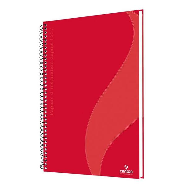 Imagem de Caderno Desenho A4 Sem Pauta Canson 140G 40 Folhas Vermelho