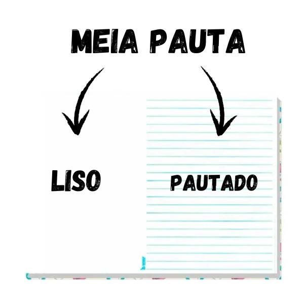 Imagem de Caderno desenho brochurão 48 folhas grande meia pauta tamoio