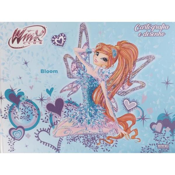 Imagem de Caderno Desenho Cartografia Brochura Com 48 Folhas Winx