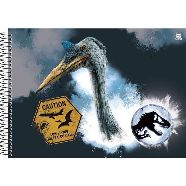 Imagem de Caderno Desenho UNIV Capa Dura Jurassic PARK 60F PCT.C/05