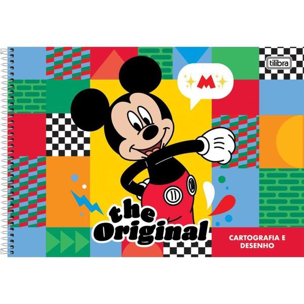 Imagem de Caderno Desenho UNIV Capa Dura Mickey 80FLS.