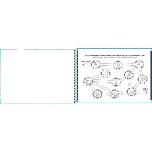 Imagem de Caderno Desenho UNIV Capa Dura Sapeca 48FLS. Masculino