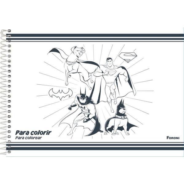 Imagem de Caderno Desenho UNIV Capa Dura Super PETS 80FLS.