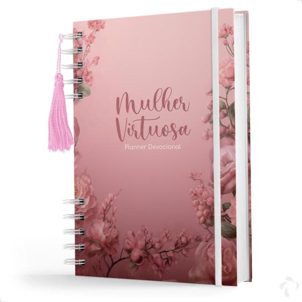 Imagem de Caderno Devocional - 200 Pag - Mulher Virtuosa