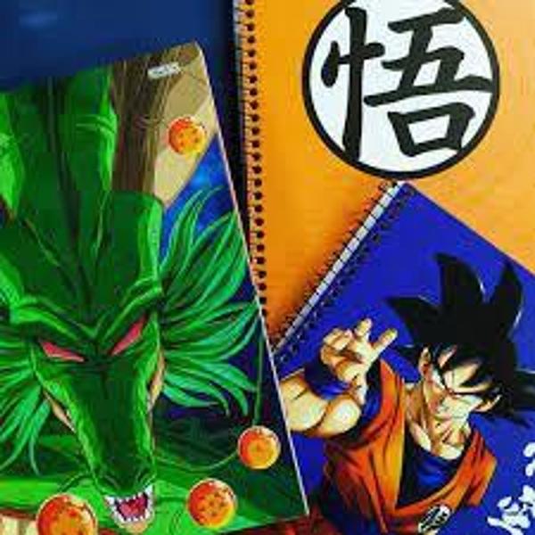 Imagem de Caderno Dragon Ball Super Espiral Dbz Goku 80 Folhas - São Domingos