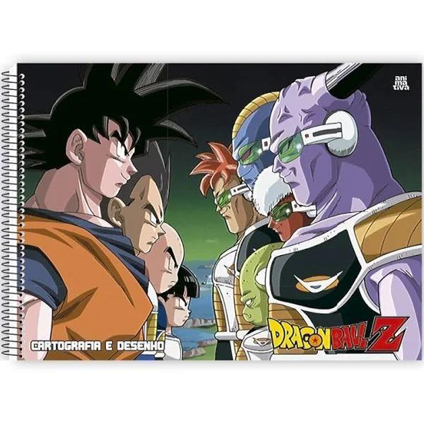 Imagem de Caderno Dragon Ball Z Cartografia E Desenho Capa Dura Sd