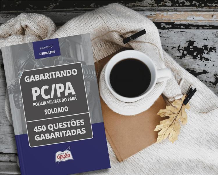 Imagem de Caderno es PM-PA 2023 - Soldado - 450 Questões